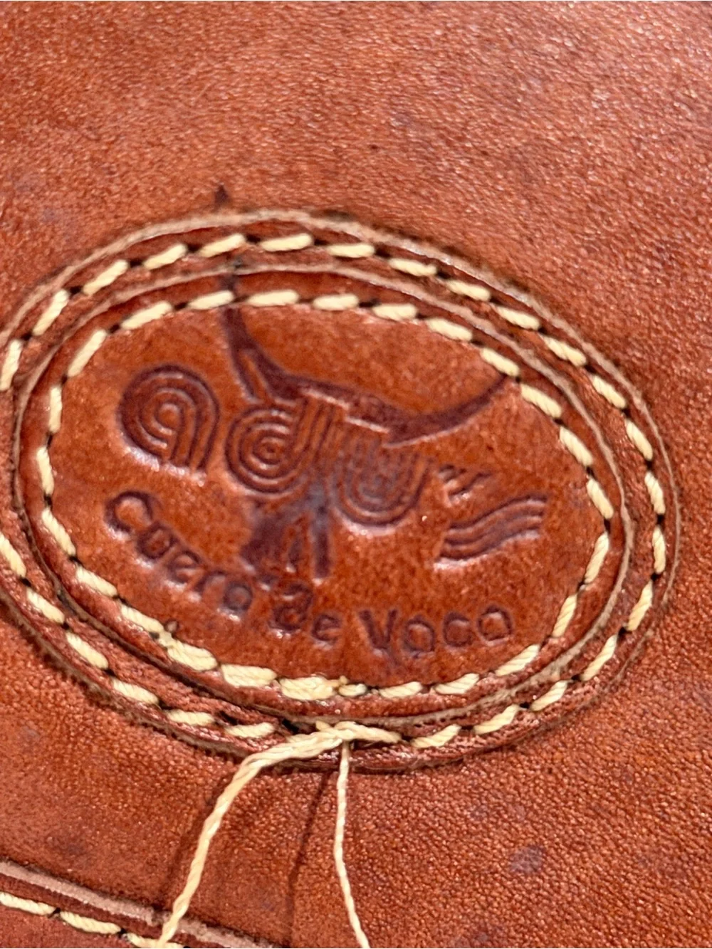 Vintage Classic Brown Cow Leather Briefcase - made in Brazil